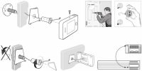 Схема самостоятельного монтажа видеоглазка на входную дверь Схема самостоятельного монтажа видеоглазка на входную дверь