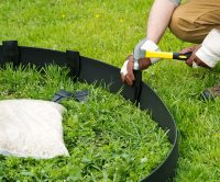 Бордюрная лента легко монтируется без специального опыта и подготовки Бордюрная лента легко монтируется без специального опыта и подготовки