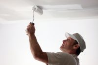 Выбрав правильный валик для покраски потолка можно избежать разводов и потеков Выбрав правильный валик для покраски потолка можно избежать разводов и потеков