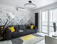 Поверх водоэмульсионной краски можно нанести рисунок, используя колер и кисти Поверх водоэмульсионной краски можно нанести рисунок, используя колер и кисти