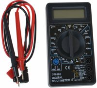 В базовую комплектацию мультиметра DT-830B входят щупы, термопара К-типа, батарея 9 В, инструкция и гарантийный талон В базовую комплектацию мультиметра DT-830B входят щупы, термопара К-типа, батарея 9 В, инструкция и гарантийный талон