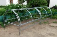 Готовый к использованию металлический каркас парника Бабочка Готовый к использованию металлический каркас парника Бабочка