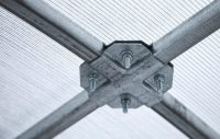 Каркас теплицы из алюминиевого профиля с поликарбонатом Каркас теплицы из алюминиевого профиля с поликарбонатом