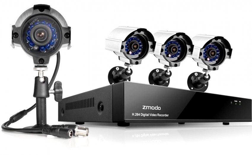 Камеры видеонаблюдения от американского производителя Zmodo Ipcor работают одинаково хорошо и днем и ночью, в любое время года