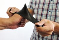 Пример натяжения резиновой краски для наружных работ Пример натяжения резиновой краски для наружных работ