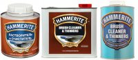 С помощью очистителей и разбавителей Hammerite Brush Cleaner & Thinners можно не только подготовить поверхности к окраске, но и обработать инструменты после работы С помощью очистителей и разбавителей Hammerite Brush Cleaner & Thinners можно не только подготовить поверхности к окраске, но и обработать инструменты после работы