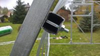Крепление, которое используется для сборки парника из стальных профилей Крепление, которое используется для сборки парника из стальных профилей
