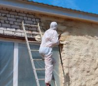 Утепление фасада дома ППУ Утепление фасада дома ППУ