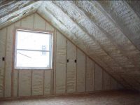 Утепление мансарды пенополиуреаном Утепление мансарды пенополиуреаном