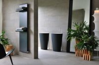 Стоимость дизайнерских полотенцесушителей значительно выше, чем обычных моделей, но при этом такие приборы совмещают в себе экономичность, функциональность и уникальный внешний вид Стоимость дизайнерских полотенцесушителей значительно выше, чем обычных моделей, но при этом такие приборы совмещают в себе экономичность, функциональность и уникальный внешний вид