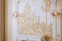 Фреска ручной работы - дорогой, но очень красивый тип отделки стен, который отлично сочетается с интерьером в классическом стиле Фреска ручной работы - дорогой, но очень красивый тип отделки стен, который отлично сочетается с интерьером в классическом стиле