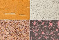 Фактуру «короед» можно создать с помощью минеральной штукатурки Фактуру «короед» можно создать с помощью минеральной штукатурки