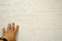 Штукатурка короед используется не только для отделки фасадов здания. но и для оформления стен на кухне, коридоре и даже потолка Штукатурка короед используется не только для отделки фасадов здания. но и для оформления стен на кухне, коридоре и даже потолка