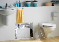 Канализационный насос в ванной комнате Канализационный насос в ванной комнате