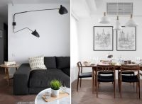 Важным пунктом в оформлении монохромного дизайна является использование деталей интерьера, которые смягчают белый или черный цвет Важным пунктом в оформлении монохромного дизайна является использование деталей интерьера, которые смягчают белый или черный цвет