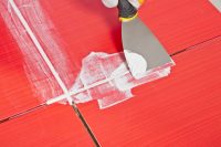 Затирка для швов может быть контрастной или в тон с плиткой Затирка для швов может быть контрастной или в тон с плиткой