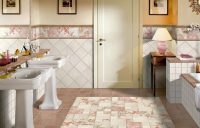 Пример комбинации модульного и классического методов укладки плитки Пример комбинации модульного и классического методов укладки плитки