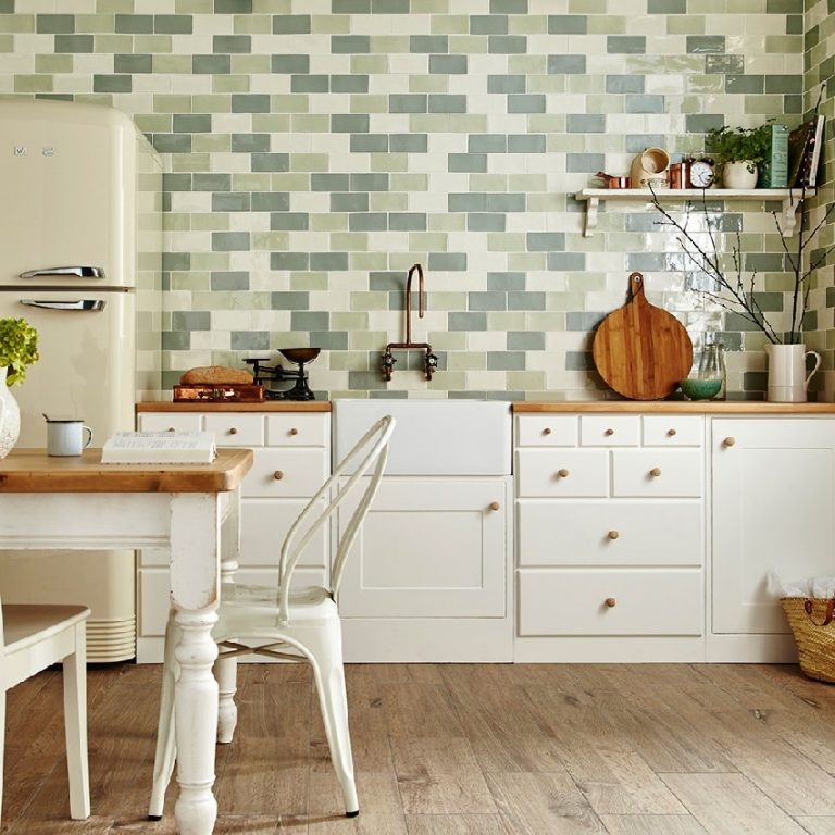 Керамическая плитка для кухни: как подобрать кафель для стен и пол