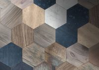 Оригинальная плитка в форме шестигранника Оригинальная плитка в форме шестигранника