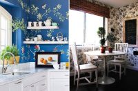 Яркие цвета и смелые принты прекрасно подойдут для интерьера кухн Яркие цвета и смелые принты прекрасно подойдут для интерьера кухн