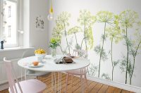 Обои на бумажной основе с изображением зелени Обои на бумажной основе с изображением зелени