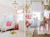 Примеры использования обоев в детских комнатах Примеры использования обоев в детских комнатах