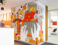 Яркий рисунок может выступать акцентным пятном в интерьере Яркий рисунок может выступать акцентным пятном в интерьере