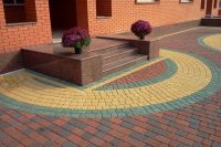 С помощью вибростола и специальных форм, можно изготовить тротуарную плитку любого размера и конфигурации С помощью вибростола и специальных форм, можно изготовить тротуарную плитку любого размера и конфигурации