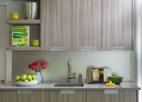 Пластиковые панели используются для отделки рабочей зоны на кухне Пластиковые панели используются для отделки рабочей зоны на кухне