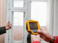 Определить теплопотери через окна можно, используя тепловизор