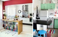 Правильный оттенок кухонной мебели для небольшой кухни можно подобрать, используя круг сочетания цветов