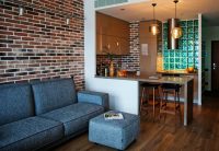 Самым простым решением расширить пространство маленькой кухни – объединить ее с гостиной Самым простым решением расширить пространство маленькой кухни – объединить ее с гостиной