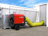 Мощные тепловые пушки имеют внушительные габариты и используются для обогрева помещений с большой площадью Мощные тепловые пушки имеют внушительные габариты и используются для обогрева помещений с большой площадью