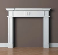 Украсить простую конструкцию из гиспокартона для камина можно, используя недорогой пенополиуретановый плинтус Украсить простую конструкцию из гиспокартона для камина можно, используя недорогой пенополиуретановый плинтус