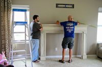 Размер портала должен превышать фактический размер искусственного камина Размер портала должен превышать фактический размер искусственного камина