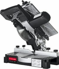 Модель торцовочной пилы Интерскол ПТК-216/1100 П способна выполнять сложные пропилы под углом до 45 град. в обе стороны Модель торцовочной пилы Интерскол ПТК-216/1100 П способна выполнять сложные пропилы под углом до 45 град. в обе стороны