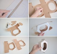 Технология изготовления кормушки для птиц из картона Технология изготовления кормушки для птиц из картона