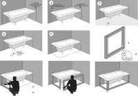 Инструкция по монтажу каркаса для раздвижного экрана своими руками Инструкция по монтажу каркаса для раздвижного экрана своими руками