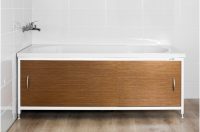 При покупке раздвижного экрана из МДФ важно уточнить является ли материал влагостойким При покупке раздвижного экрана из МДФ важно уточнить является ли материал влагостойким