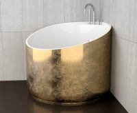 Глубокая сидячая ванна считается трендом 2017-2018 годов Глубокая сидячая ванна считается трендом 2017-2018 годов