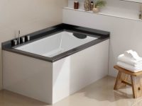 Прямоугольные ванны с четкой геометрией подходят для оформления комнат в стиле хайтек и минимализм Прямоугольные ванны с четкой геометрией подходят для оформления комнат в стиле хайтек и минимализм