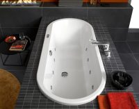 Квариловые ванны могут быть оснащены дополнительными функциями гидромассажа, но такие модели стоят значительно дороже обычных Квариловые ванны могут быть оснащены дополнительными функциями гидромассажа, но такие модели стоят значительно дороже обычных